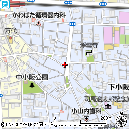 大阪府東大阪市下小阪1丁目10-10周辺の地図