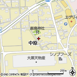 岡山県総社市中原439-2周辺の地図