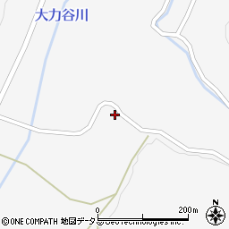 広島県三次市三和町大力谷107周辺の地図