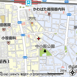 ファースト小阪周辺の地図