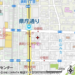 株式会社大本組　本店周辺の地図