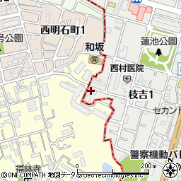 山陽エルディ　神戸支店周辺の地図
