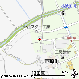 三重県名張市東田原1269周辺の地図