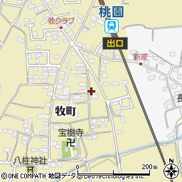 三重県津市牧町324周辺の地図