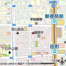 和の個室空間 Ryoutei りょうてい 県庁通り田町店周辺の地図