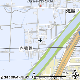 岡山県岡山市東区浅越258-3周辺の地図