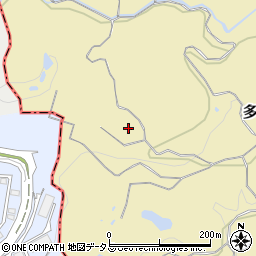 兵庫県神戸市須磨区多井畑青ノ谷周辺の地図
