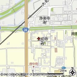 奈良県奈良市杏町344周辺の地図