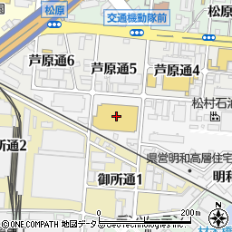 ホームセンターコーナン兵庫松原通店周辺の地図