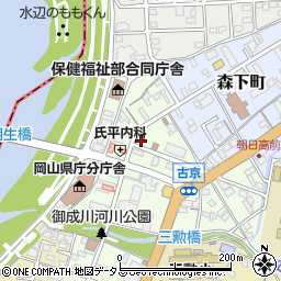 岡山県マンション管理組合連合会（ＮＰＯ法人）周辺の地図