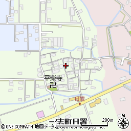 三重県津市一志町日置周辺の地図