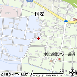 静岡県掛川市浜川新田21周辺の地図