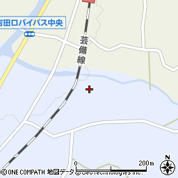 広島県安芸高田市甲田町上小原1132周辺の地図