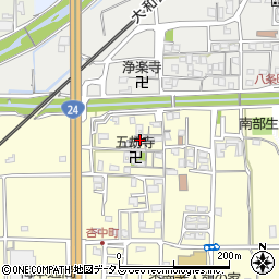 奈良県奈良市杏町358周辺の地図
