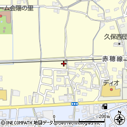 岡山県岡山市東区久保110周辺の地図