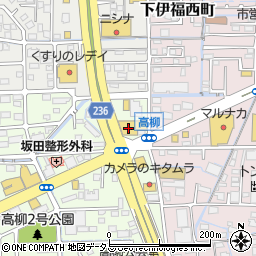 早稲田イーライフ岡山高柳周辺の地図