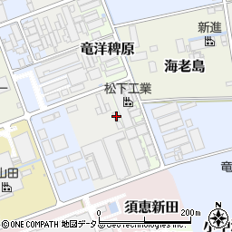 静岡県磐田市大中瀬923周辺の地図