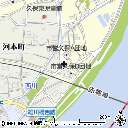 岡山県岡山市東区久保690周辺の地図