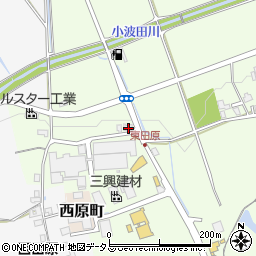 三重県名張市東田原1333周辺の地図