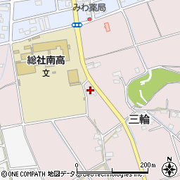 岡山県総社市三輪583-1周辺の地図