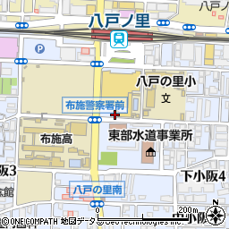 ドコモショップ　八戸ノ里店周辺の地図