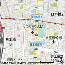 ゲームセンターカマロ日本橋ピカソ周辺の地図