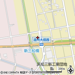 静岡県浜松市中央区三新町468周辺の地図