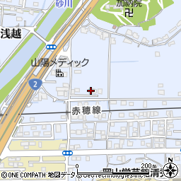 岡山県岡山市東区浅越868-10周辺の地図