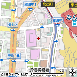 サンプラザ難波周辺の地図