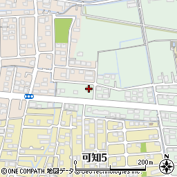 ファミリーマート岡山西大寺松崎店周辺の地図