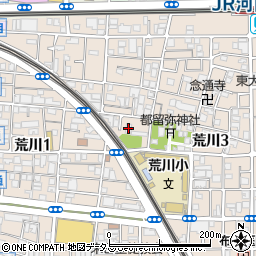 大阪高分子工業本社周辺の地図