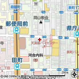 株式会社岡山ゴム会館周辺の地図