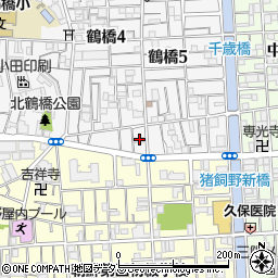 トゥリオーニ鶴橋周辺の地図