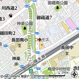 関灘鉄工所周辺の地図