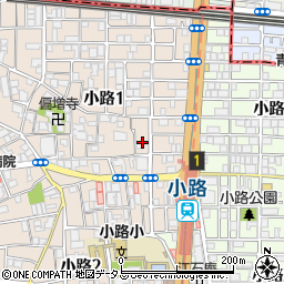 西エレクトーン・ピアノ教室周辺の地図