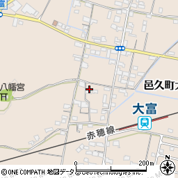 岡山県瀬戸内市邑久町大富553周辺の地図