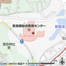 奈良県奈良市七条西町2丁目周辺の地図