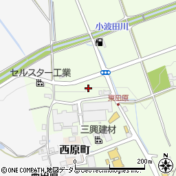 三重県名張市東田原1300周辺の地図