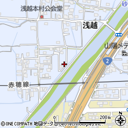 岡山県岡山市東区浅越249周辺の地図