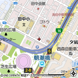 友田組周辺の地図