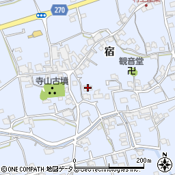 岡山県総社市宿714-2周辺の地図