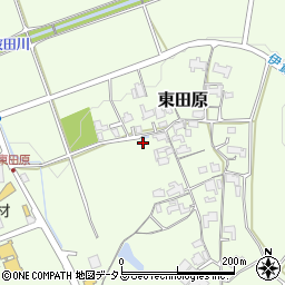 三重県名張市東田原2342周辺の地図