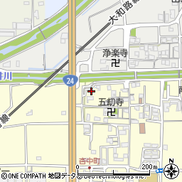 奈良県奈良市杏町338周辺の地図