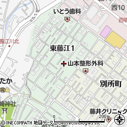 フォブール岸本周辺の地図