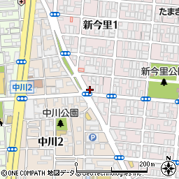 大阪　空き家管理サービス周辺の地図