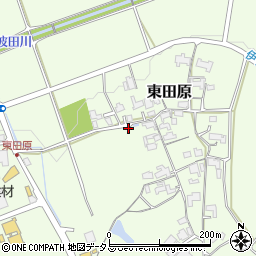 三重県名張市東田原2364周辺の地図