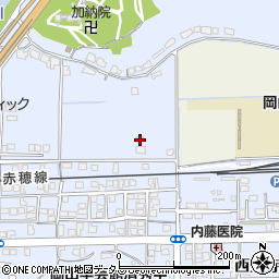 岡山県岡山市東区浅越845周辺の地図