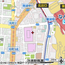 大阪府大阪市浪速区難波中周辺の地図