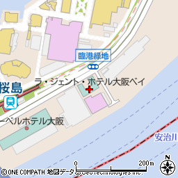 ラ・ジェント・ホテル大阪ベイ周辺の地図