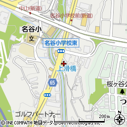 兵庫県神戸市垂水区名谷町横尾周辺の地図